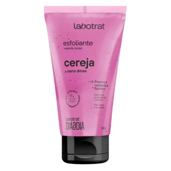 Creme Esfoliante Facial e Corporal Labotrat Dia a Dia - Cereja + Nano DMAE - 150g