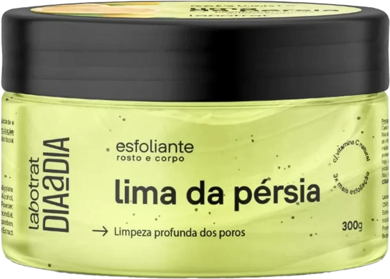 2258f56b-8cf6-4c45-bbaa-f502ffc6cec3-mp165111-creme-esfoliante-lima-da-persia-labotrat-dia-a-dia-300g-para-corpo-e-rosto (1) Creme Esfoliante Facial e Corporal Labotrat Dia a Dia - Lima da Pérsia - 300g - Imagem 1