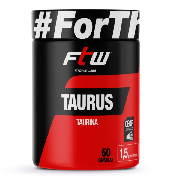 TAURUS Taurina 60 Cápsulas - FTW