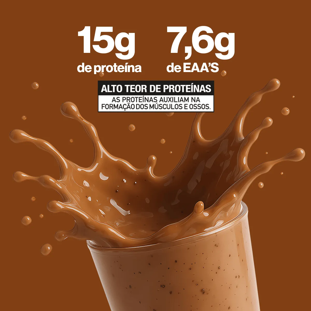 Whey Ultra Protein FTW - Sabor Chocolate - Refil 900g - Imagem 5